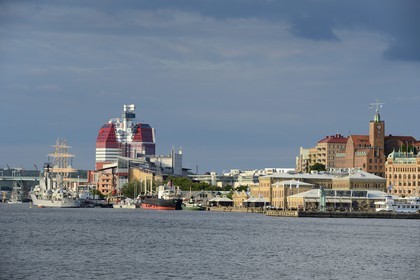Suède, Västra Götaland, le port de Göteborg (Gothenburg)