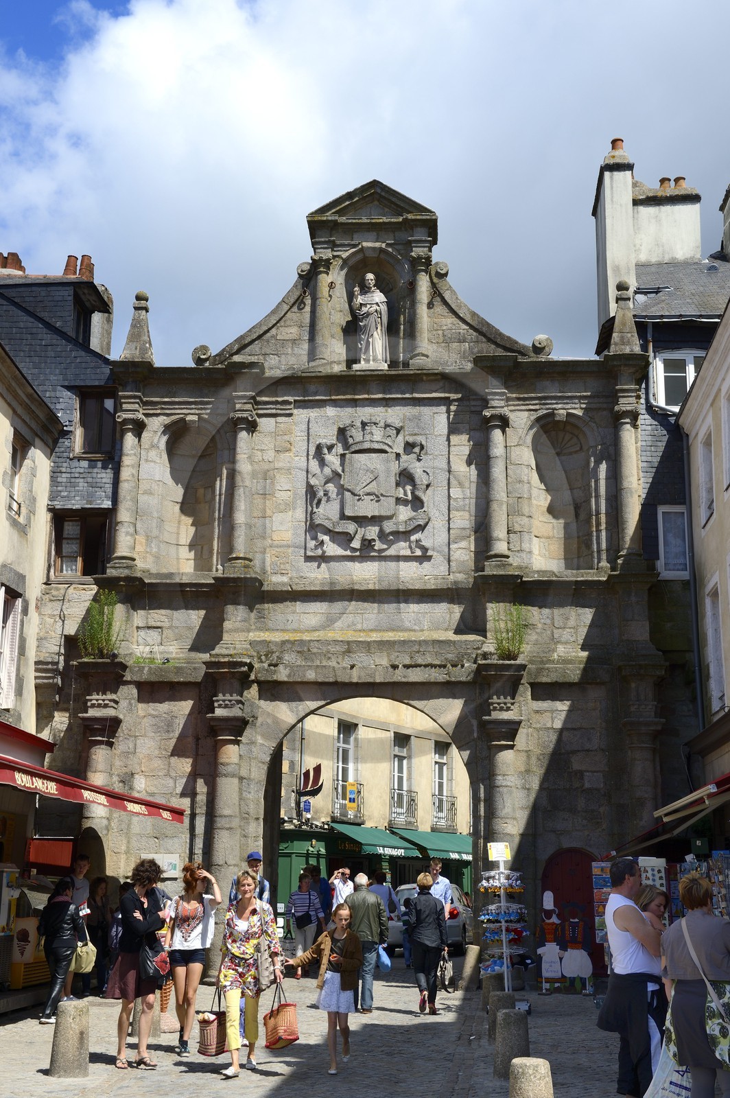 France, Gulf of Morbihan (Golfe du Morbihan), Morbihan, Vannes, Saint Vincent Gate