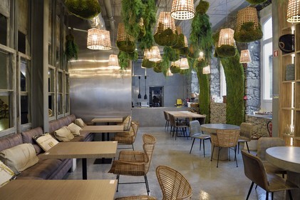 Portugal, Madeira Island, Funchal, Caju Hotel in the historic heart