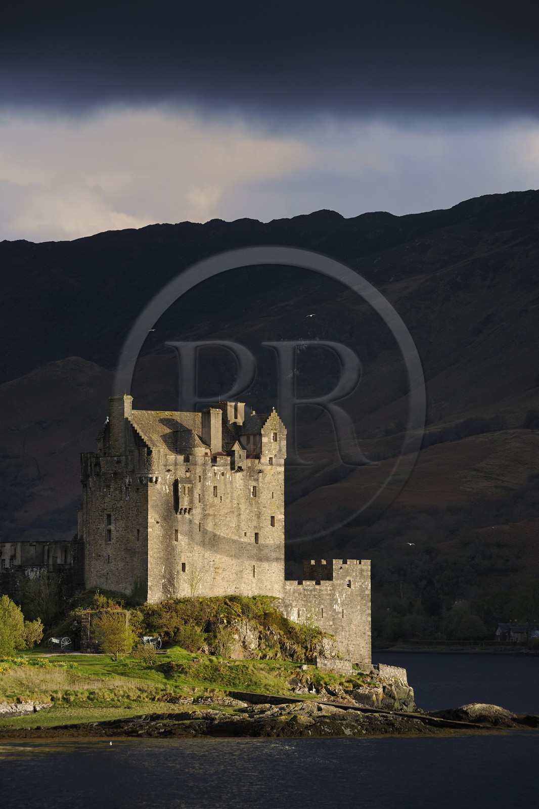 Royaume-Uni, Ecosse, région des Highlands, comté de Ross & Cromarty, Eilean Donan Castle, château à l'entrée du Loch Duich