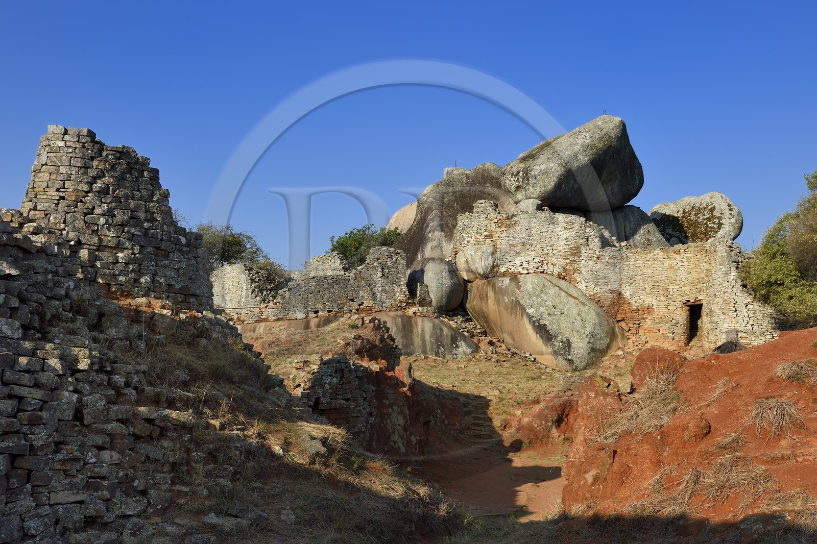 Zimbabwe, Masvingo province, the ruins of the archaeological site of Great Zimbabwe, UNESCO World Heritage List, 10th-15th century, the Eastern Enclosure in the Hill Complex