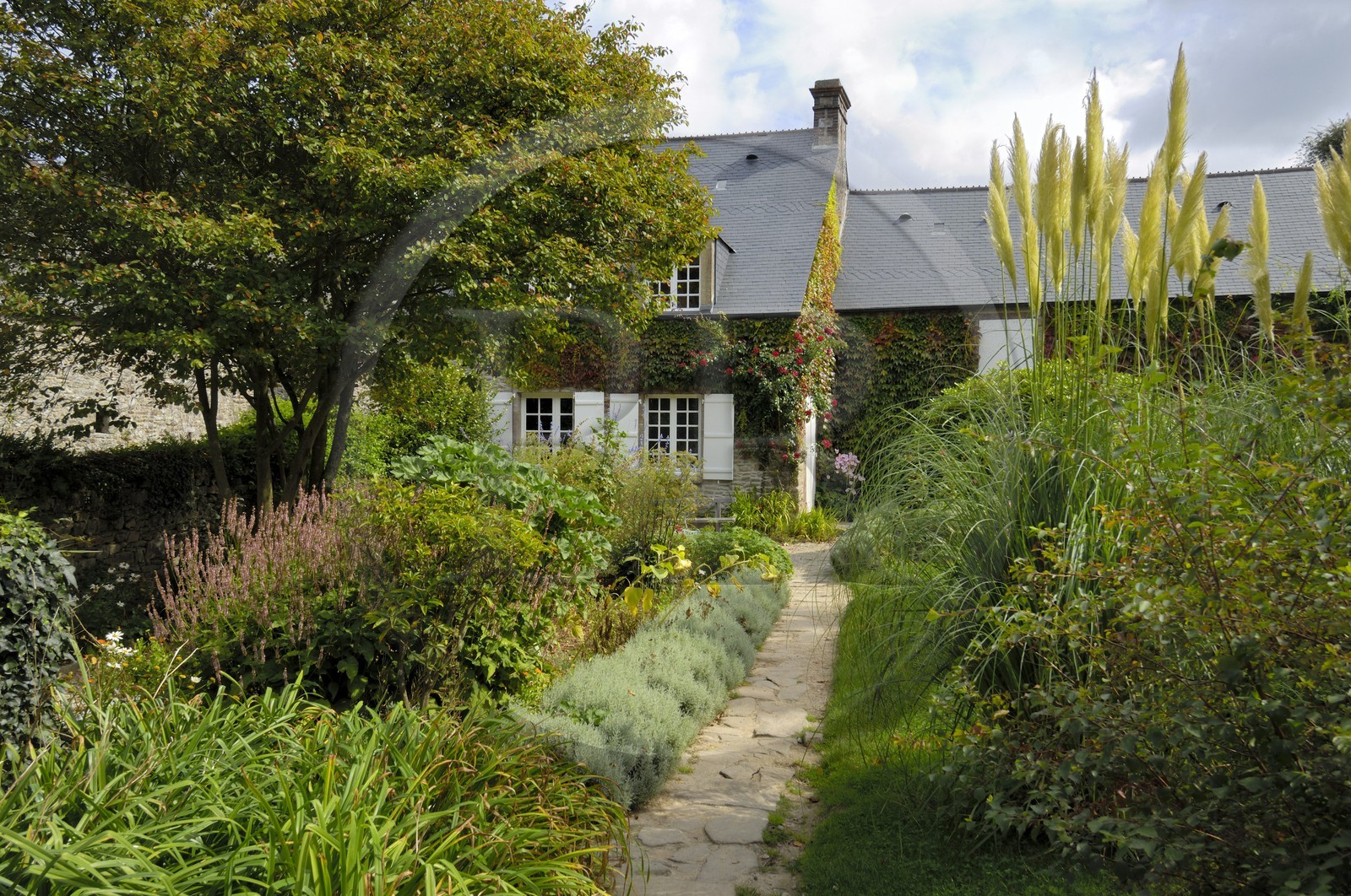 France, Manche, Cotentin, La Hague, Omonville la Petite, home of Jacques Prevert