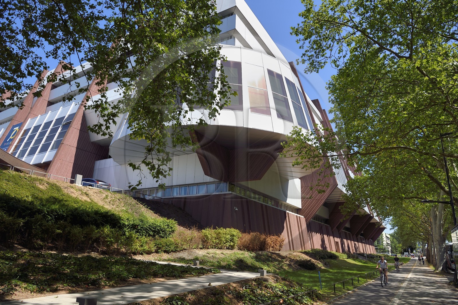 France, Bas Rhin, Strasbourg, European district, the Palace of Europe, seat of the Council of Europe