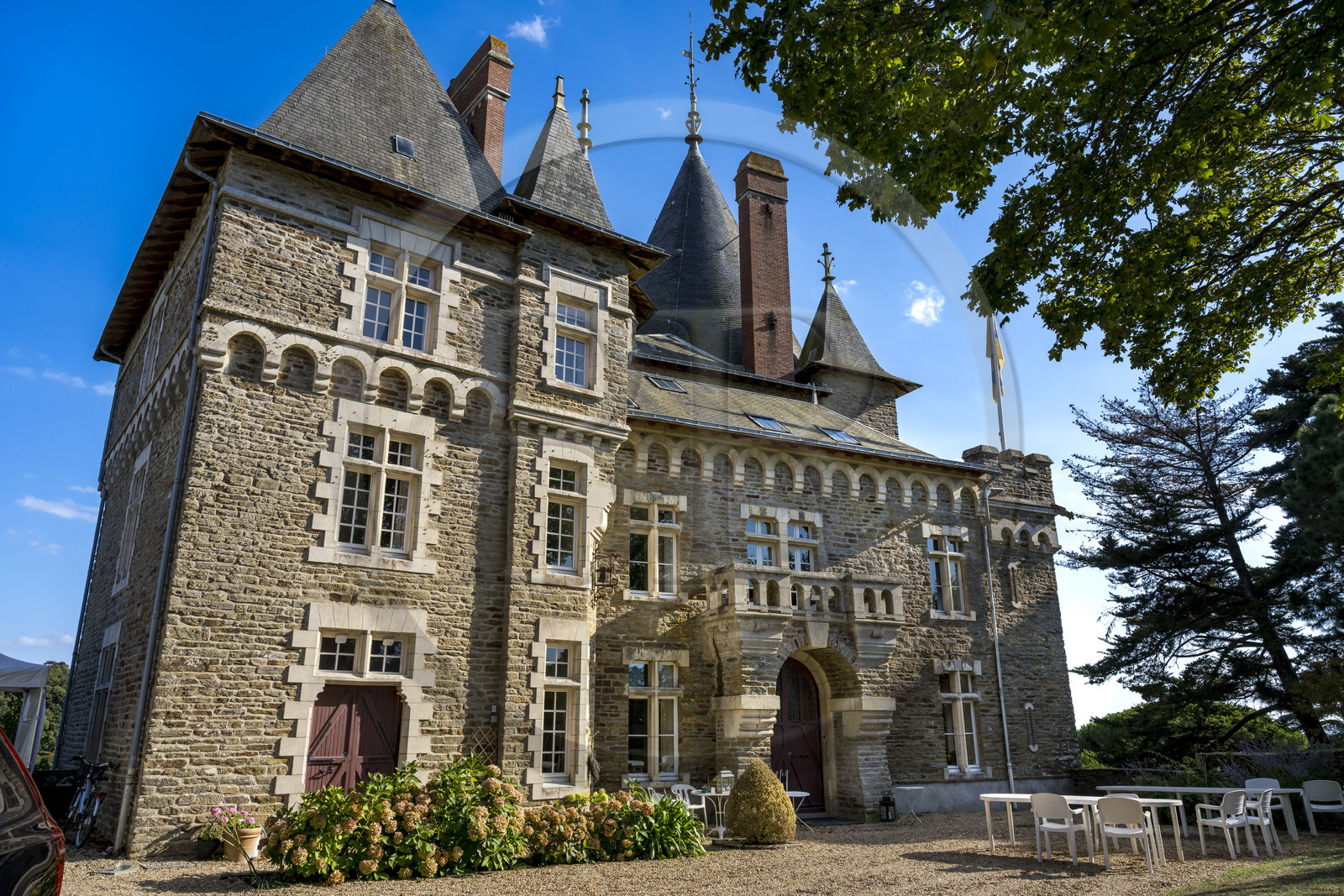 France, Loire-Atlantique (44), Pornic, le chateau de Pornic