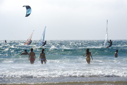 Portugal, région de Lisbonne, Cascais, plage de Guincho sur la côte d'Estoril