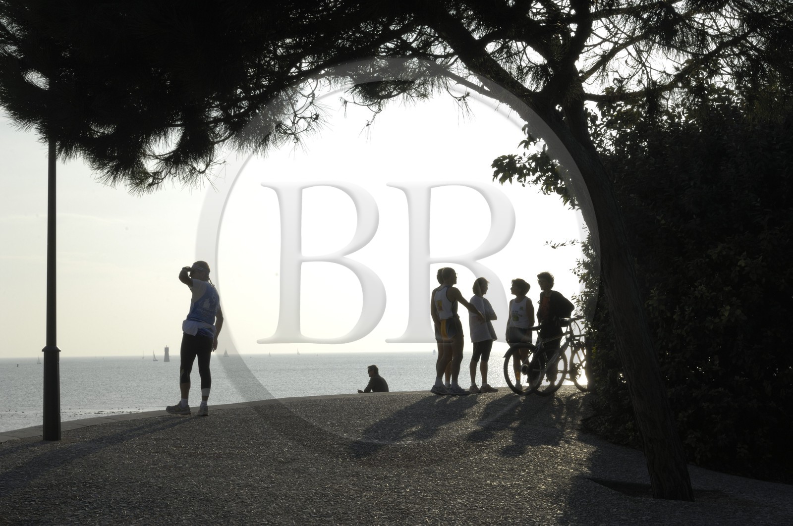 France, Charente-Maritime (17), La Rochelle, plage de la Concurrence