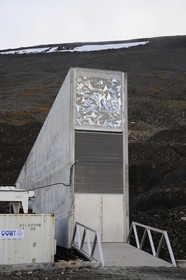 Norway, Svalbard (Spitzbergen), Longyearbyen, Svalbard Global Seed Vault (Seed Bank)