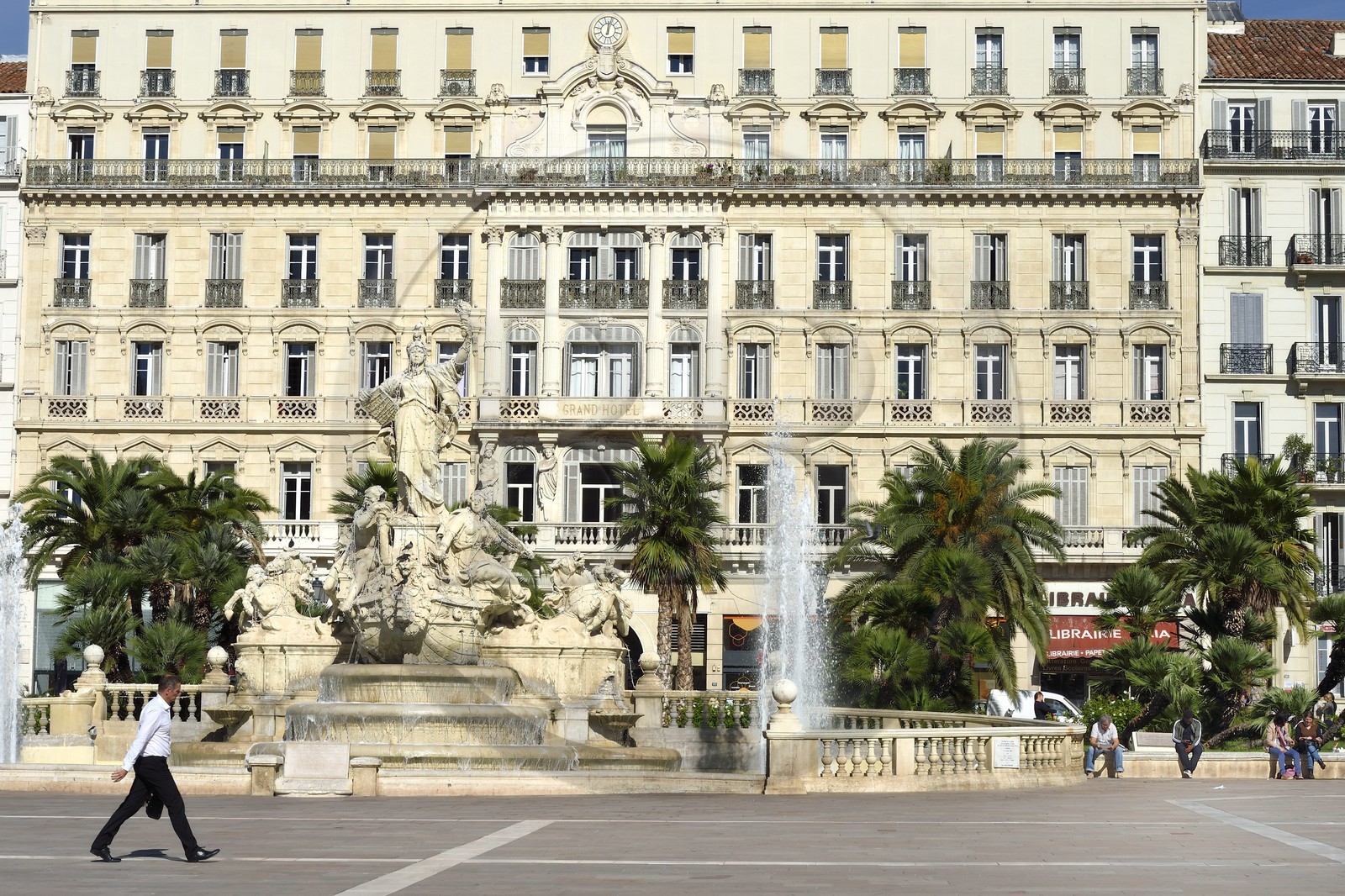 France, Var, Toulon, place de la Liberté