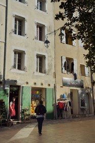 France, Bouches du Rhone, Marseille, Panier district, place des Pistoles