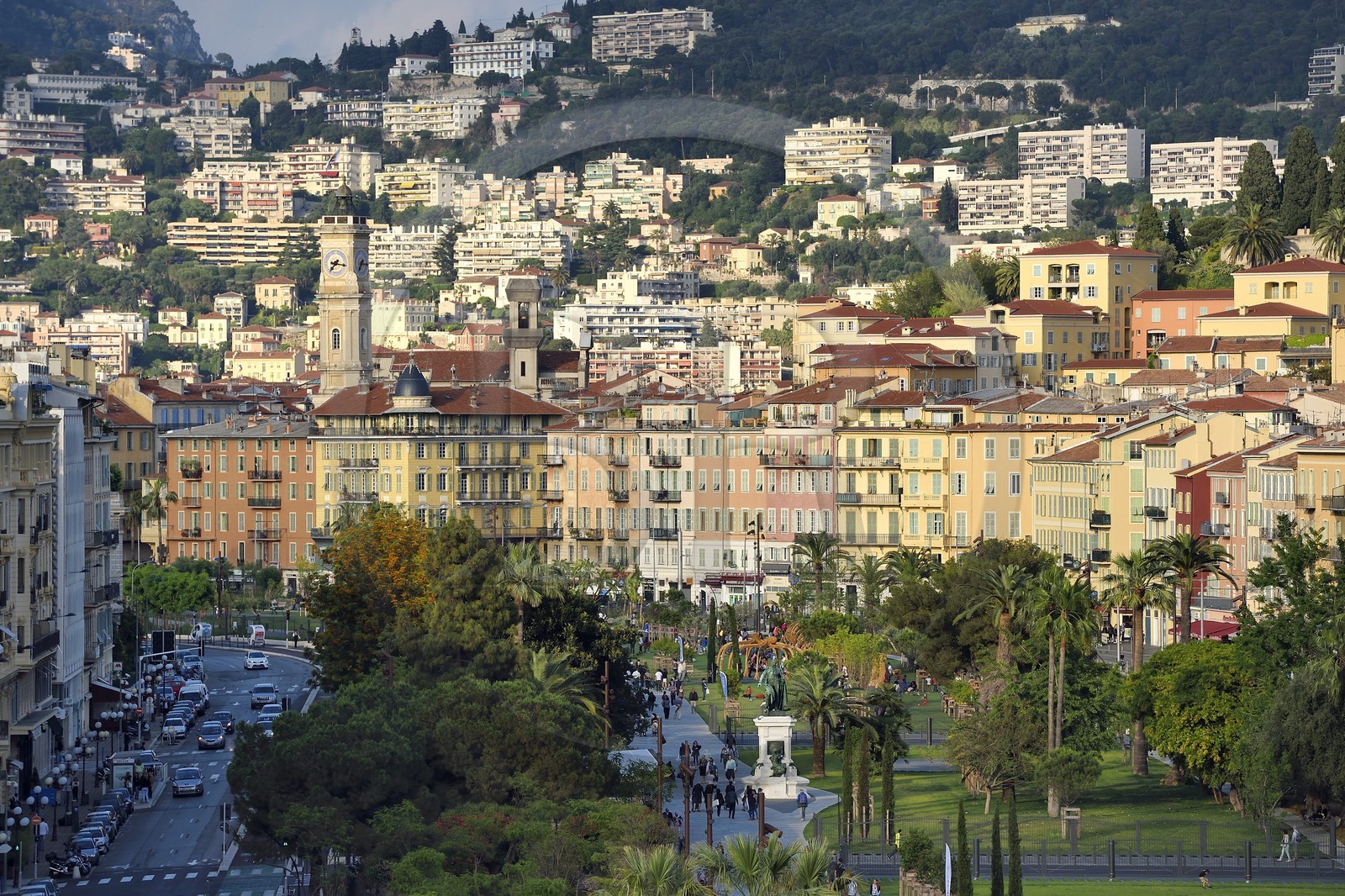 France, Alpes-Maritimes (06), Nice, la Promenade du Paillon