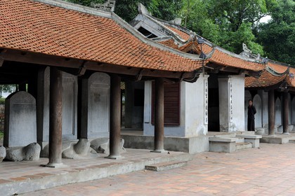 Vietnam, Hanoi, Van Mieu Temple (Temple of Literature) dedicated to Confucius built in 1070