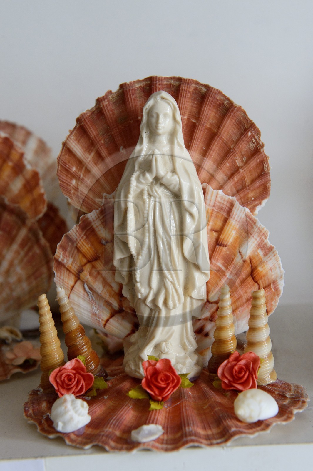 Croatia, Dalmatia, Krka National Park, the Visovac Franciscan Monastery, souvenir item with the Virgin Mary