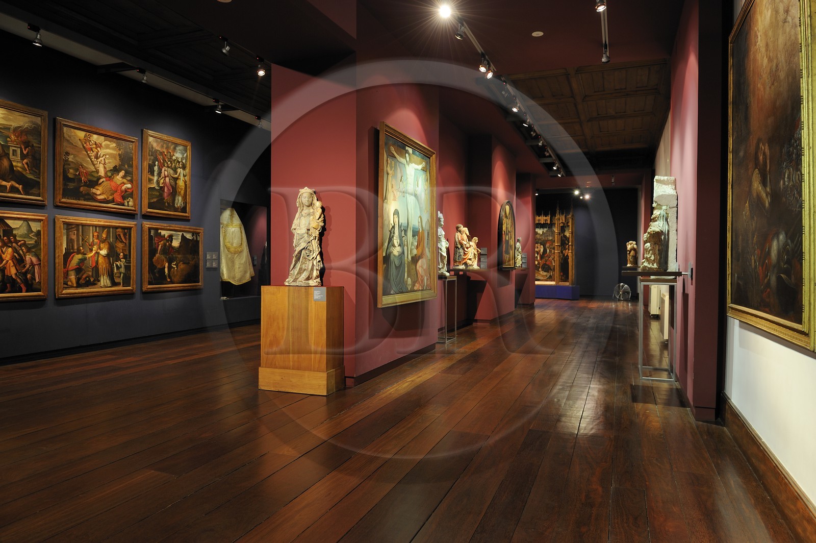 Portugal, région du Minho, Guimaraes, ville classée Patrimoine Mondial de l' UNESCO, musee Alberto Sampaio dans l'ancien couvent de Nossa Senhora Da Oliveira