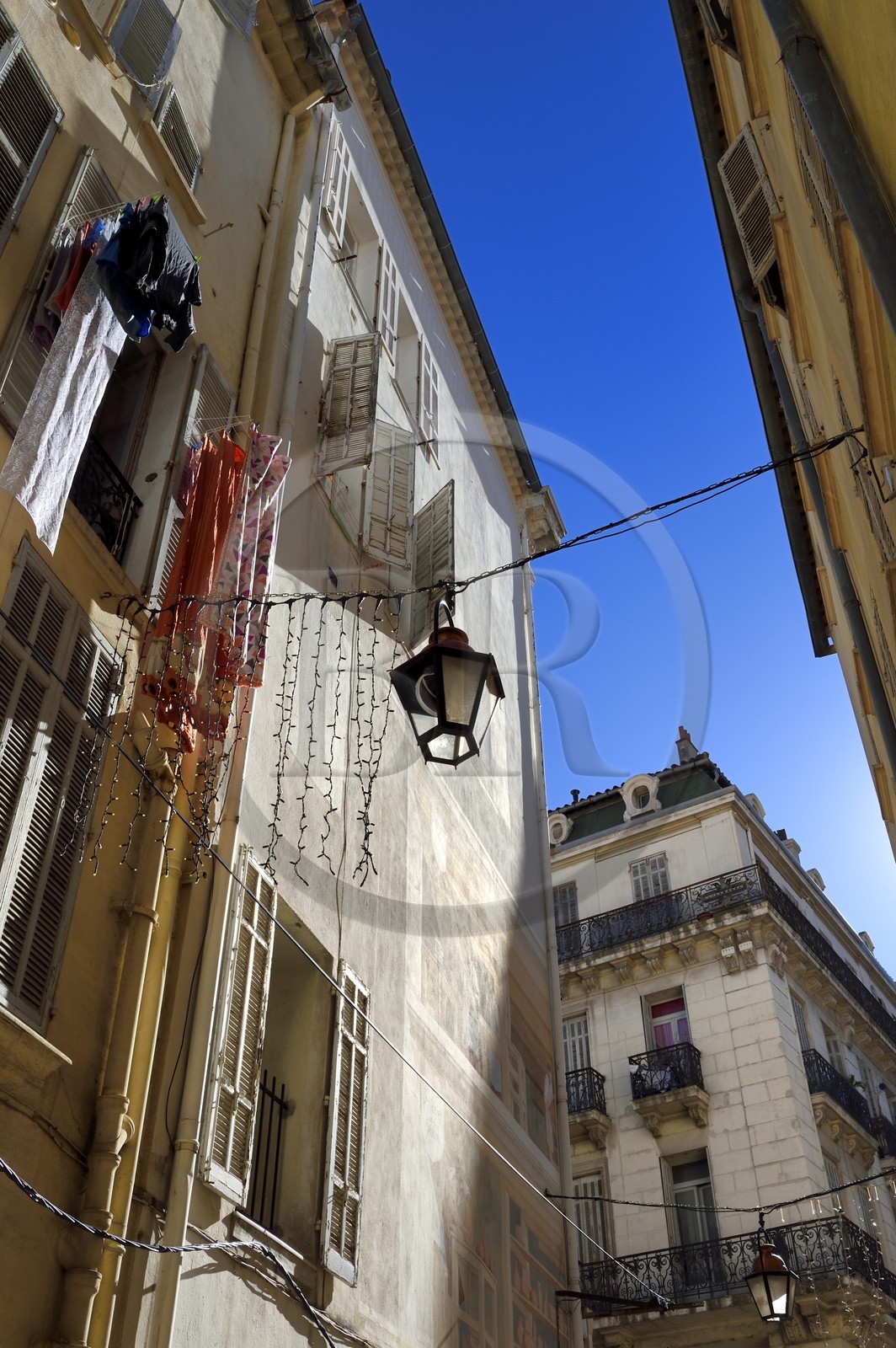 France, Var, Toulon, little Chicago district, in the rue de la glacière