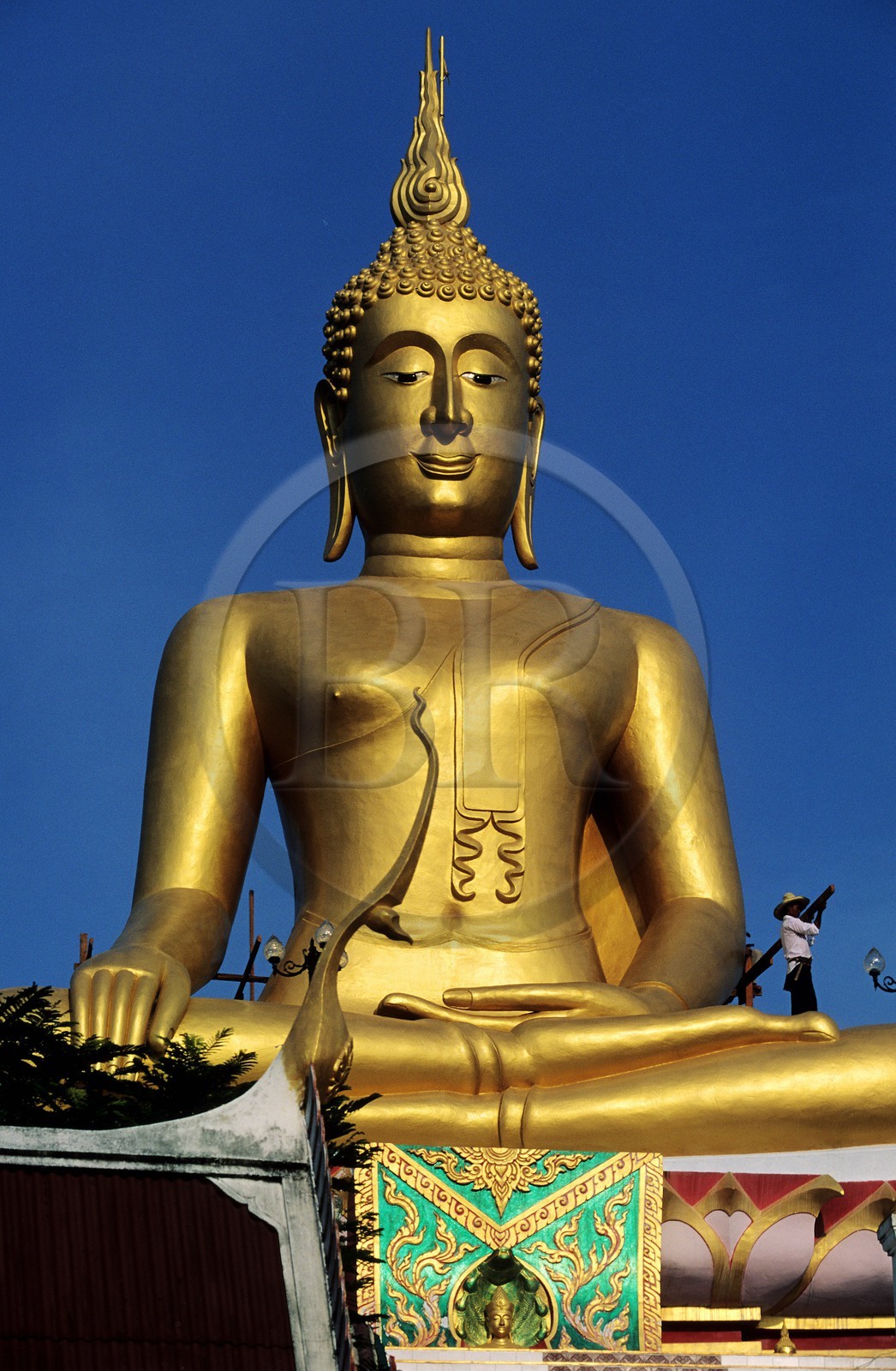 Thaïlande, golfe de Siam, île de Ko Samui, Ko Faan, temple du Big Buddha