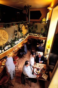 France, Nord (59), Vieux Lille, rue de la Monnaie, le restaurant La part des Anges