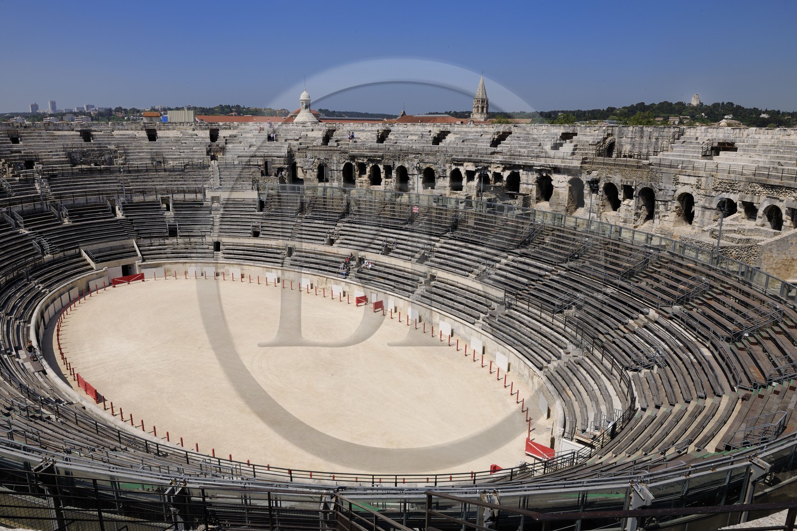 France, Gard (30), Nimes, les arènes