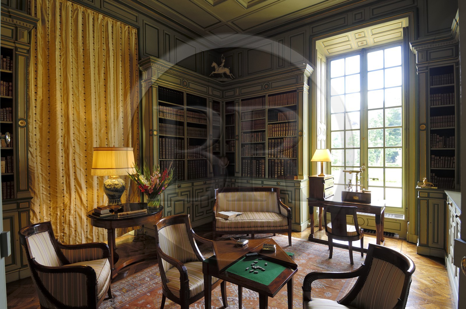 France, Loir-et-Cher (41), château de Cheverny, les appartements privés