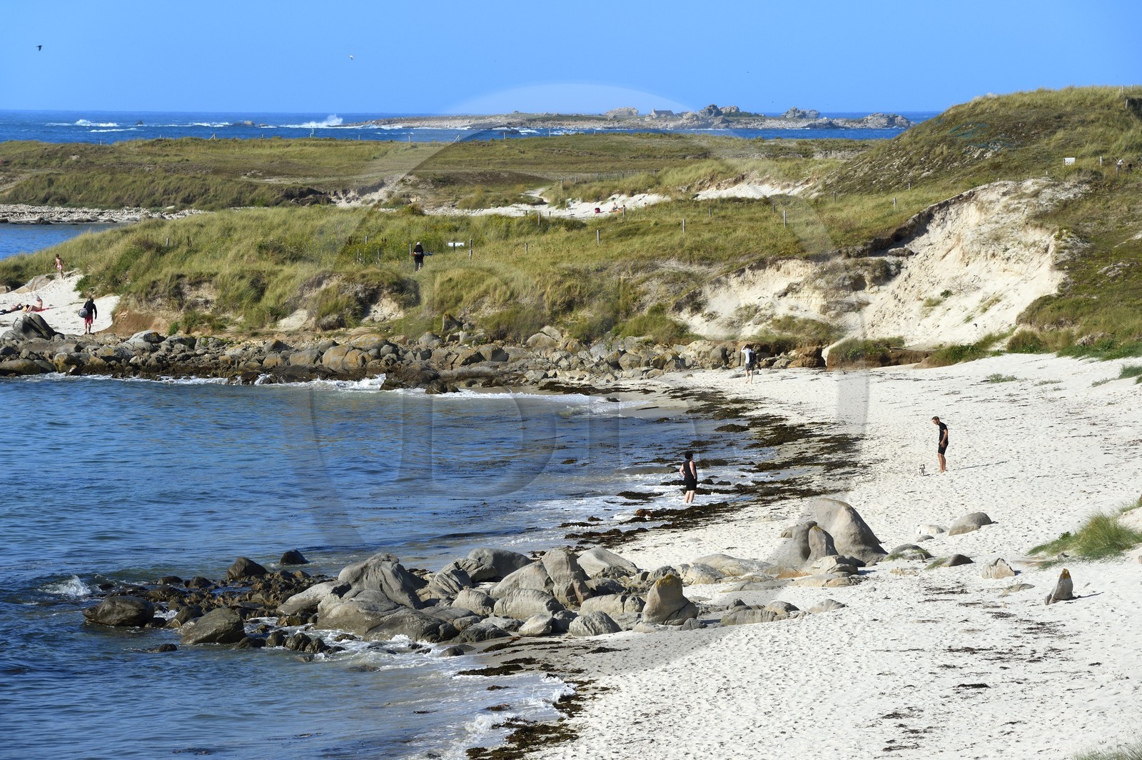 France, Finistère (29), Landeda, les dunes de Sainte-Marguerite
