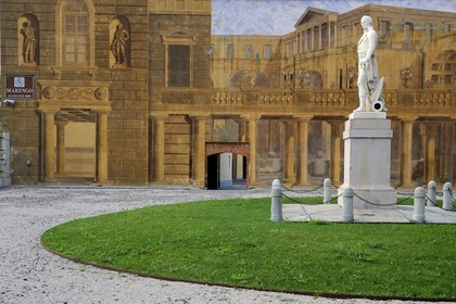 Italie, Piémont, Marengo Museum installé dans la Villa Delavo, la bataille de Marengo eut lieu le 14 juin 1800 près de la ville de Alessandria à 70 km au nord de Gênes entre les victorieuses forces françaises de Napoleon Bonaparte et l'armée autrichienne