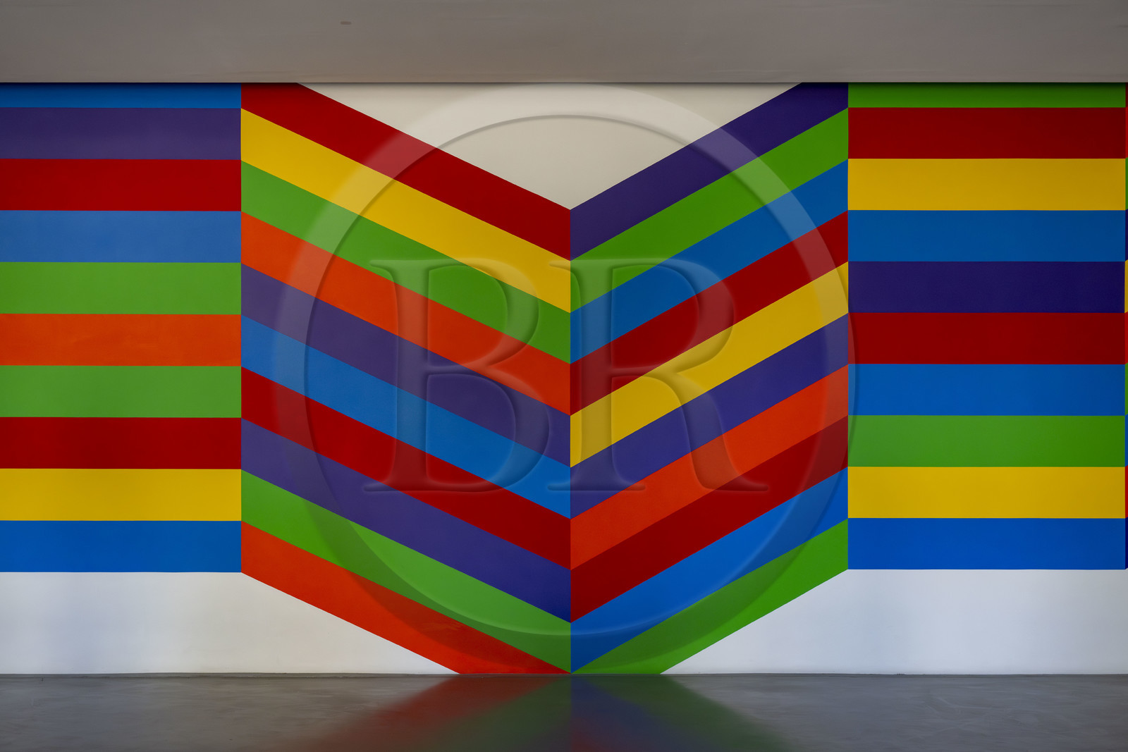France, Vaucluse, Avignon, Collection Lambert, Museum of Contemporary Art, the work Incomplete Open Cube 5 11 (1973) lacquer on aluminum by artist Sol LeWitt