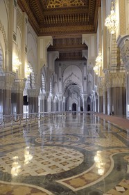 Maroc, Casablanca, Grande Mosquée Hassan II