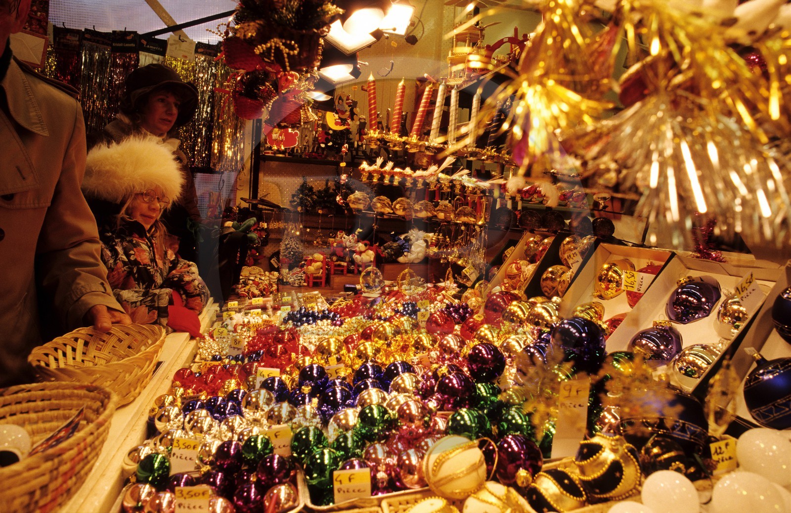 France, Bas Rhin, Christmas market in Strasbourg