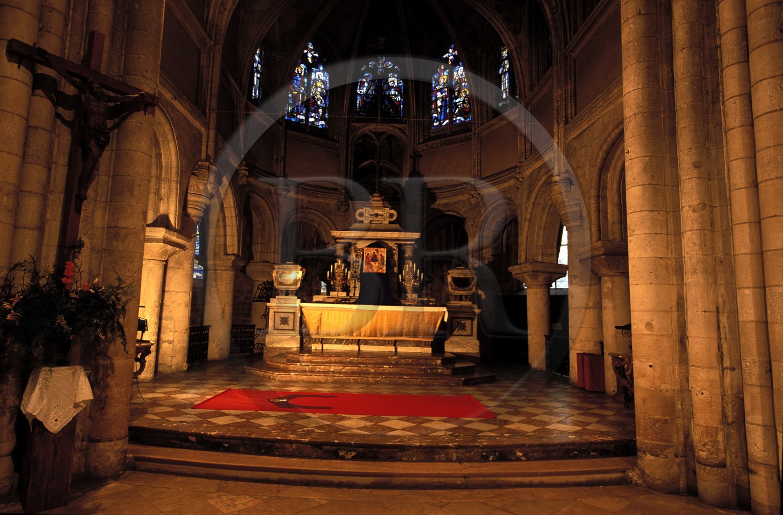 France, Eure (27), Vernon, église collégiale Notre-Dame