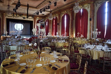 France, Calvados (14), Pays d'Auge, Deauville, Casino Barriere de Deauville, le salon des ambassadeur, salon privé