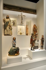 France, Ille-et-Vilaine (35), Rennes, Les Champs Libres de l'architecte Christian de Portzamparc, le musée de Bretagne