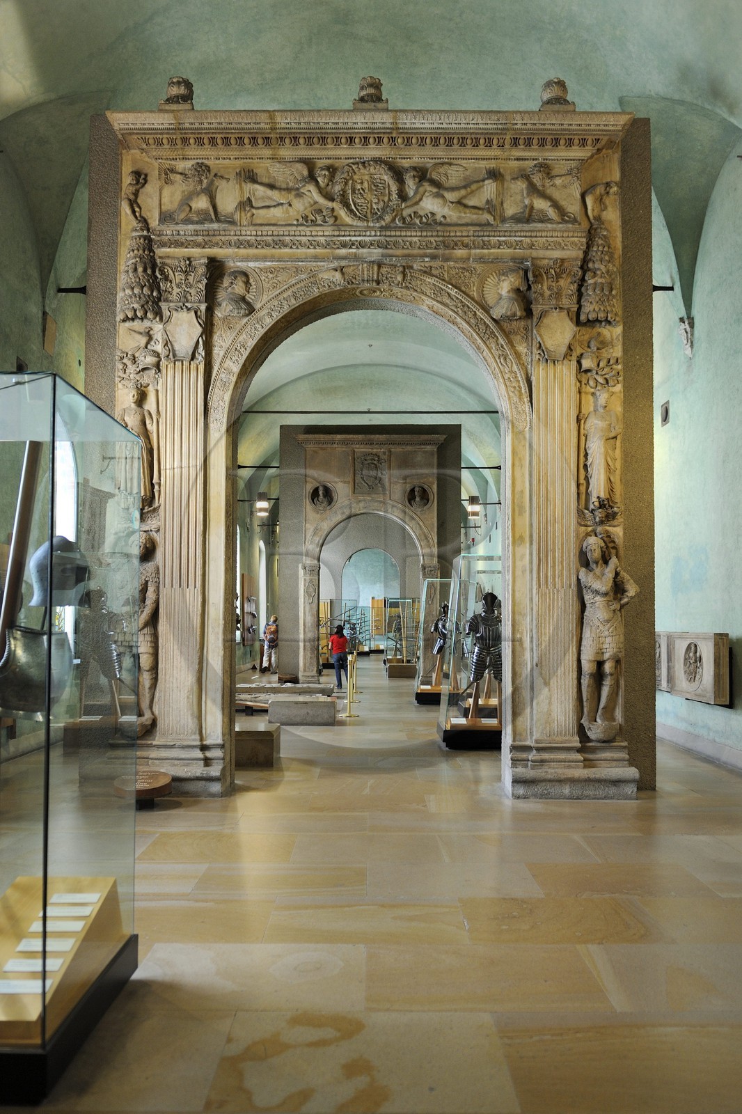 Italie, Lombardie, Milan, le Castello Sforzesco (château des Sforza), musée d'Art Ancien