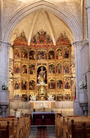 Espagne, Estrémadure, Trujillo, église de Santa Maria