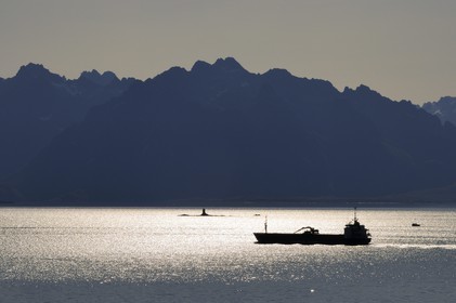 Norvège, Nordland, iles des Westeralen, cargo