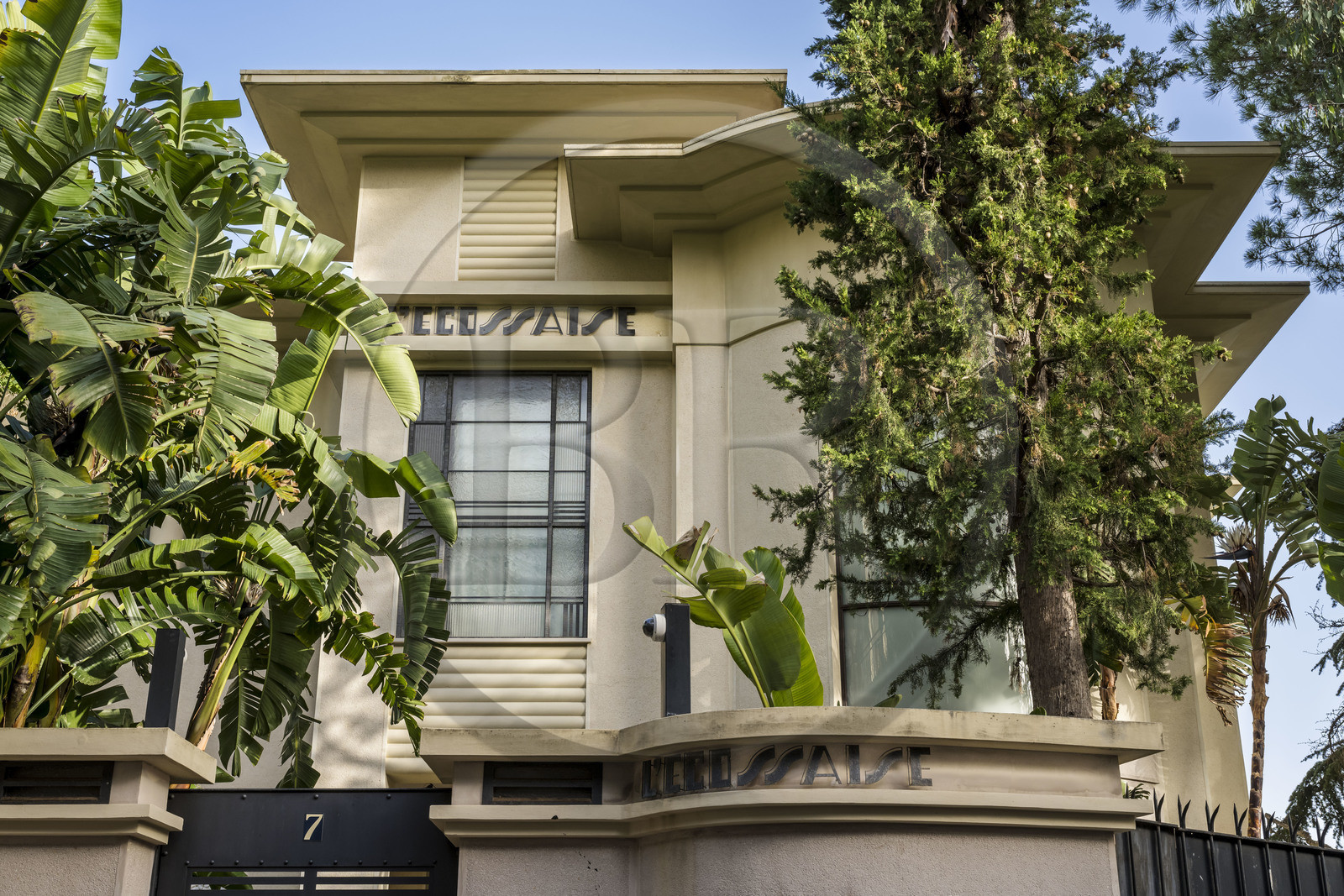 France, Alpes-Maritimes, Cap d'Ail, Art Deco villa