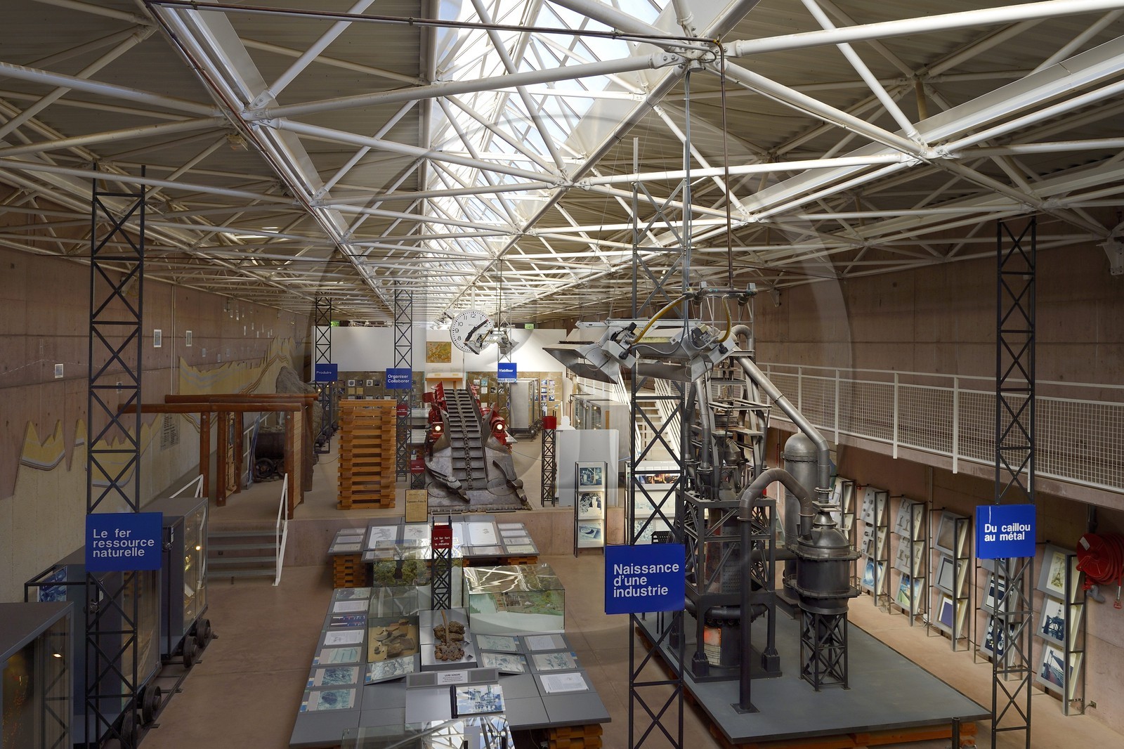 France, Moselle (57), Vallée de la Fensch, Neufchef, musée de l'ancienne mine de fer de Hayange