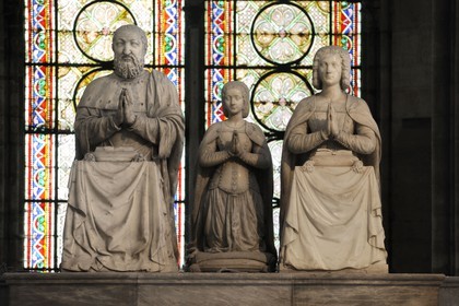 France, Seine-Saint-Denis (93), Saint-Denis, la basilique de Saint-Denis, tombeau de François 1er et Claude de France
