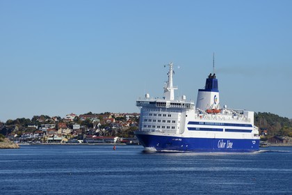 Suède, Västra Götaland, Stromstad, ferry de la Color Line