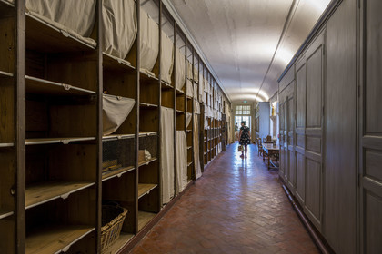 France, Bouches-du-Rhône (13), Parc Naturel Régional des Alpilles, Saint-Rémy-de-Provence, monastère Saint-Paul-de-Mausole, où Van Gogh fût interné en 1889-1890