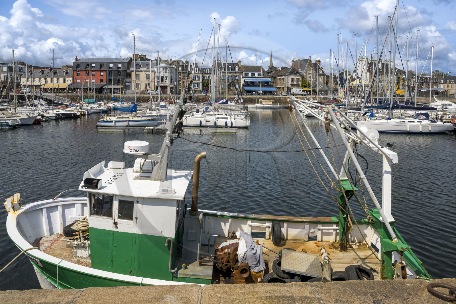 France, Côtes d'Armor (22), Paimpol, le port de pêche