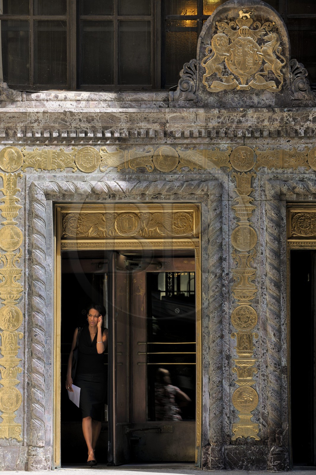 Canada, province de Québec, Montréal, quartier du Vieux-Montréal, la Royal Banque of Canada rue Saint-Jacques