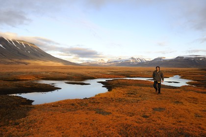 Norway, Svalbard (Spitzbergen), tundra in the region of Longyearbyen