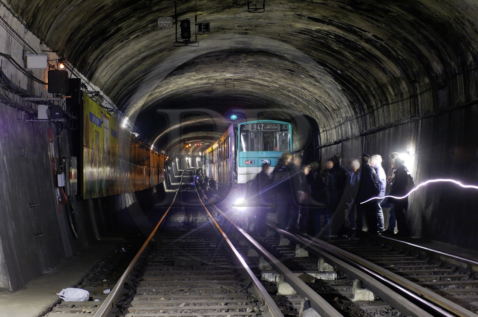 France, Paris (75), dernier Metro, visite et d