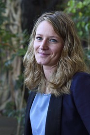France, Charente-Maritime, La Rochelle, Amber Bénier Coutant, General Director of the Aquarium La Rochelle, Compulsory Mention, in the tropical greenhouse