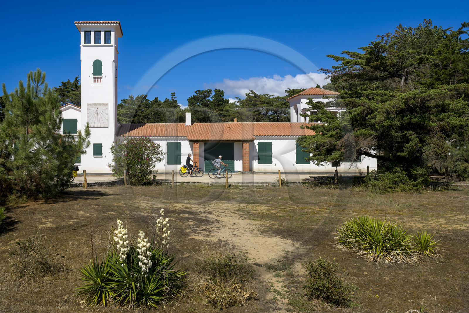 France, Vendée (85), Saint-Hilaire-de-Riez, la villa Grosse Terre