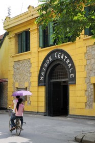 Vietnam, Hanoi, Hoa Lo jail museum (Hanoi Hilton) former jail built by the french