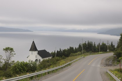 Canada, province de Terre-Neuve et Labrador, Ile de Terre-Neuve, fjord de Corner Brook sur les traces du capitaine Cook