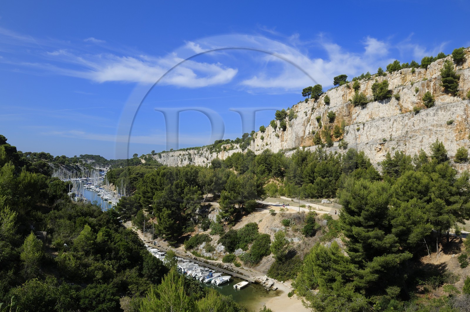 France, Bouches-du-Rhône (13), Cassis, la calanque de Port-Miou