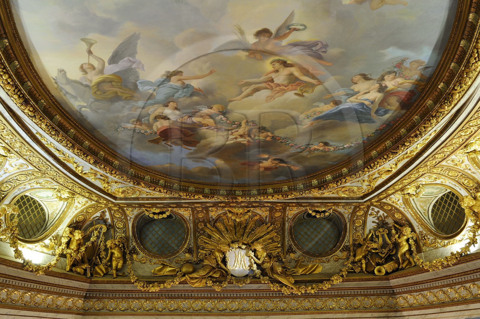 France, Yvelines (78), château de Versailles, classé Patrimoine Mondial de l'UNESCO, le domaine de Marie-Antoinette, le Théâtre de la Reine