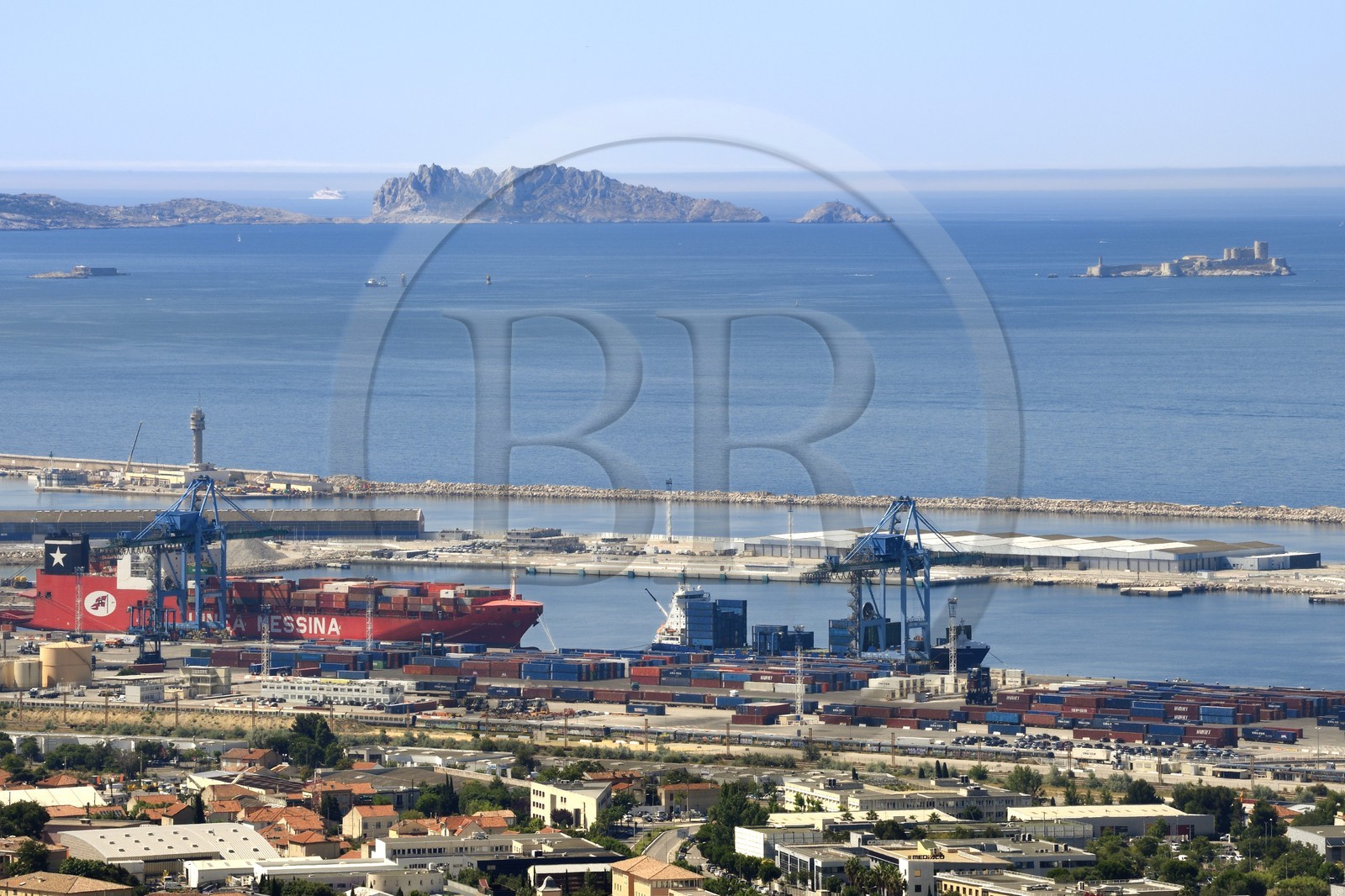 France, Bouches-du-Rhône (13), Marseille, Grand Port Maritime de Marseille ou GPMM