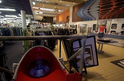 Belgium, Flanders, Antwerp (Antwerpen), trendy clothing shop